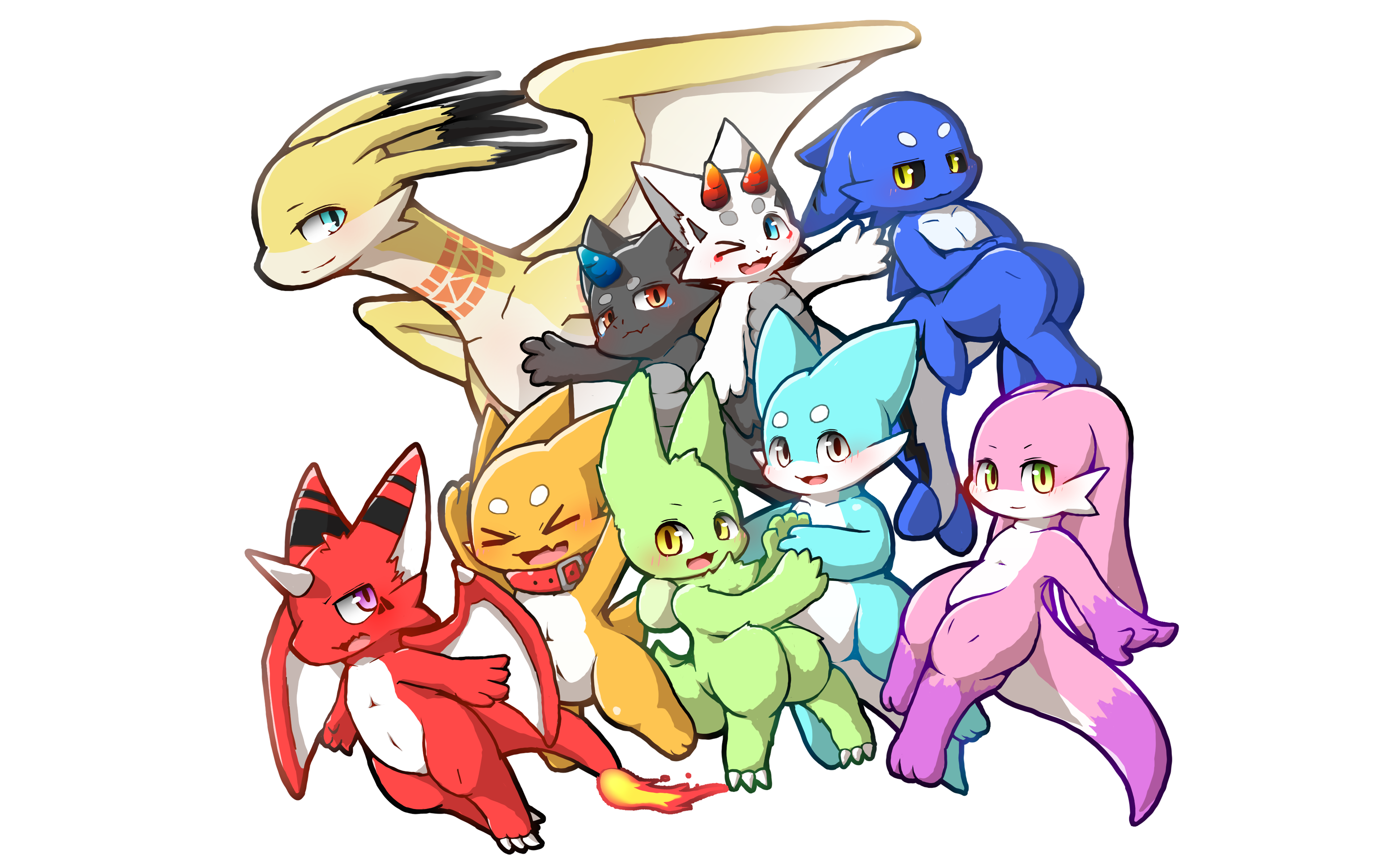 キャラクター – にじいろドラゴン